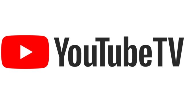 YouTube TV Logo August 2017-present