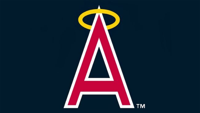 California Angels Halo ed A logo 1972-1988