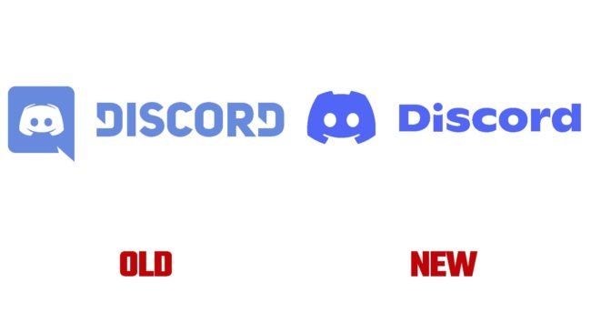 Discord Nouveau et Ancien Logo (historique)