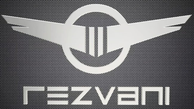Rezvani Logo with Wings