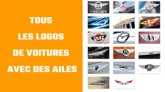 Tous les logos de voitures avec des ailes