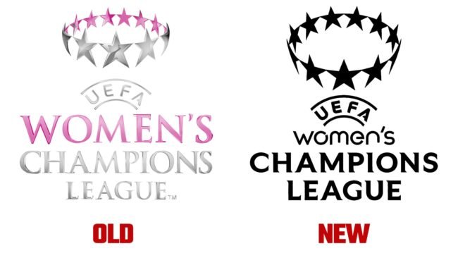 UEFA Women’s Champions League ancien et nouveau logo (histoire)
