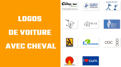 Logos de voiture avec Cheval