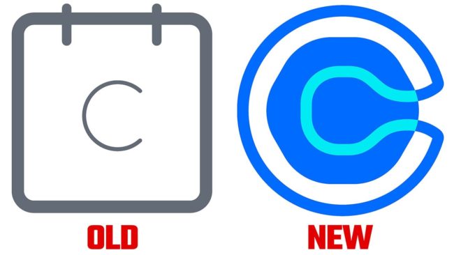 Calendly ancien et nouveau logo (historique)