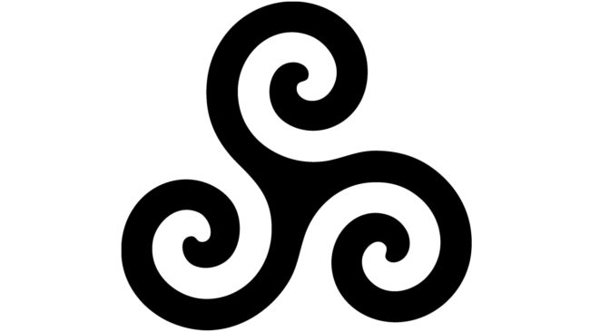 Celtic Triskeles symbol