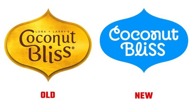 Coconut Bliss Ancien et du Nouveau Logo (histoire)