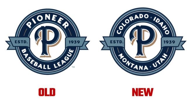 Pioneer Baseball League Logo Evolution