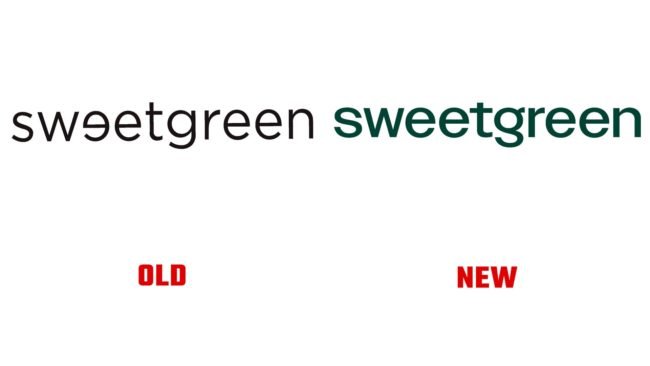 Sweetgreen Ancien et du Nouveau Logo (histoire)