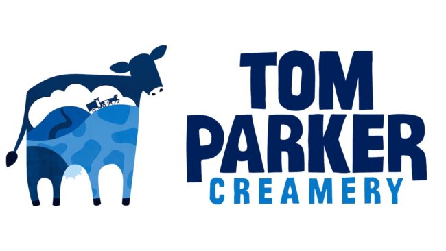 Tom Parker Creamery Nouveau Logo
