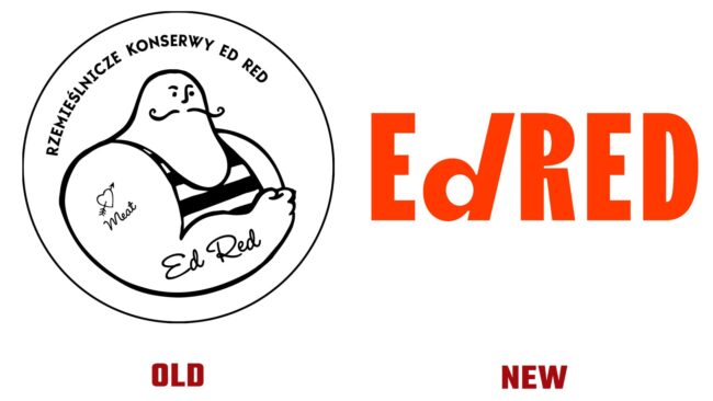 Ed Red Ancien et du Nouveau Logo (histoire)