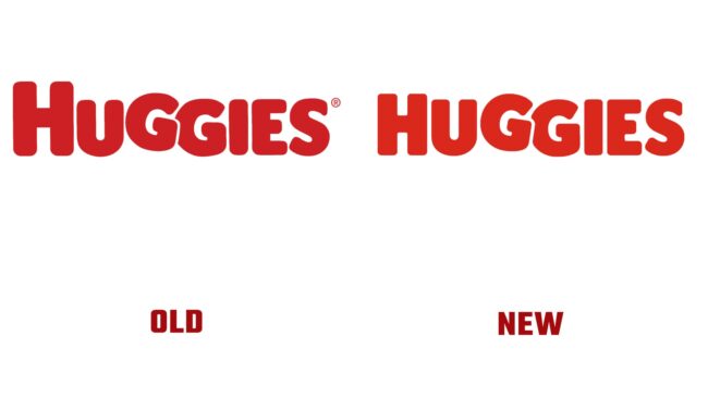 Huggies Ancien et du Nouveau Logo (histoire)