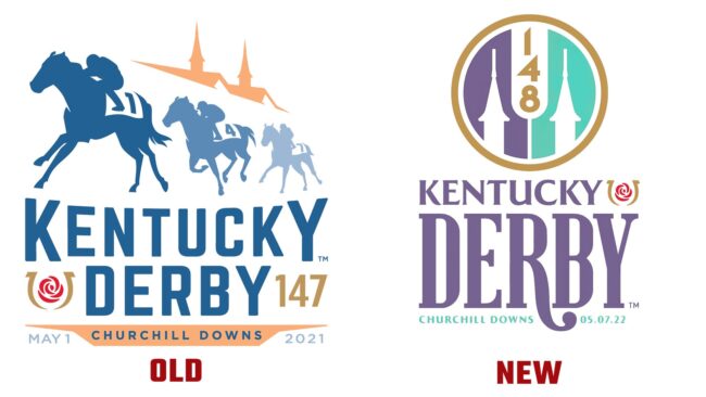 Kentucky Derby Ancien et du Nouveau Logo (histoire)
