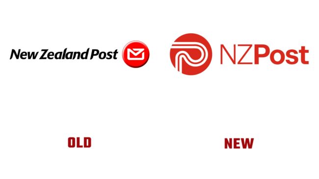 NZ Post Ancien et du Nouveau Logo (histoire)