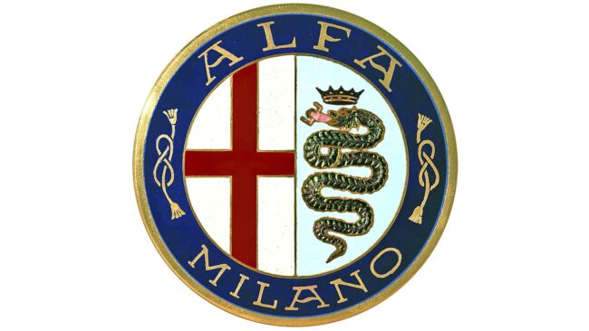 Alfa Milano Logo 1910-1915