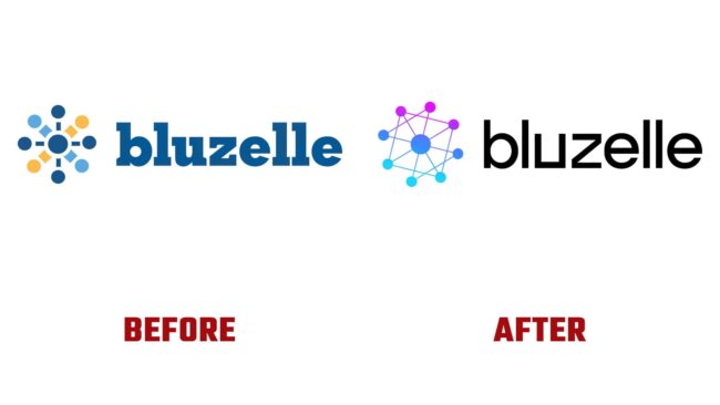 Bluzelle Avant et Apres Logo (histoire)