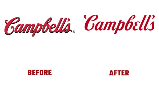 Campbells Avant et Après Logo (histoire)