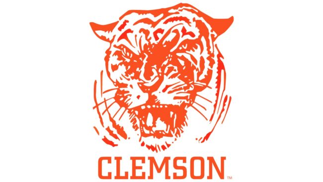 Clemson Tigers Logo 1965-1969