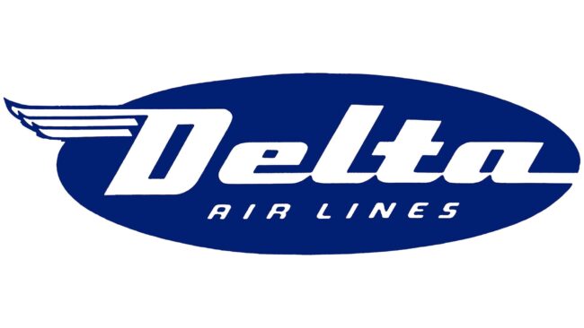 Delta Air Lines (First era) Logo 1945-1953