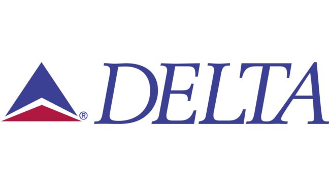 Delta Air Lines (Second era) Logo 1987-1995