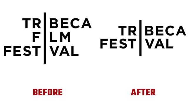 Tribeca Festival Avant et Apres Logo (histoire)