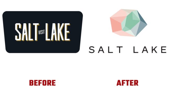 Visit Salt Lake Avant et Apres Logo (histoire)