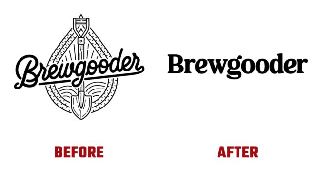 Brewgooder Avant et Apres Logo (histoire)