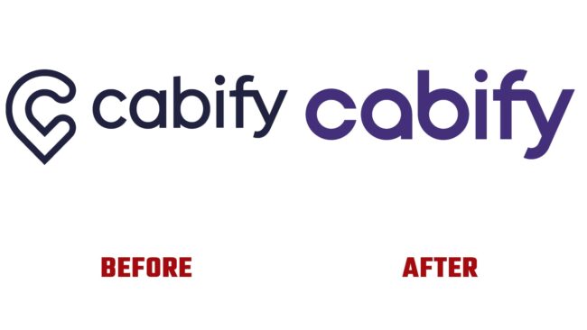 Cabify Avant et Après Logo (histoire)
