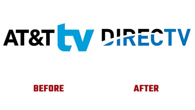 DirecTV Avant et Après Logo (histoire)
