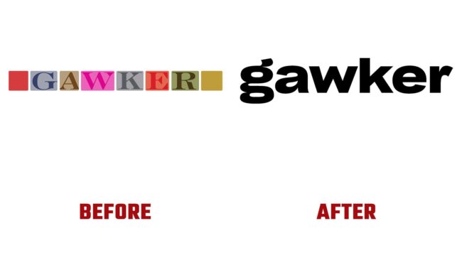 Gawker Avant et Apres Logo (histoire)