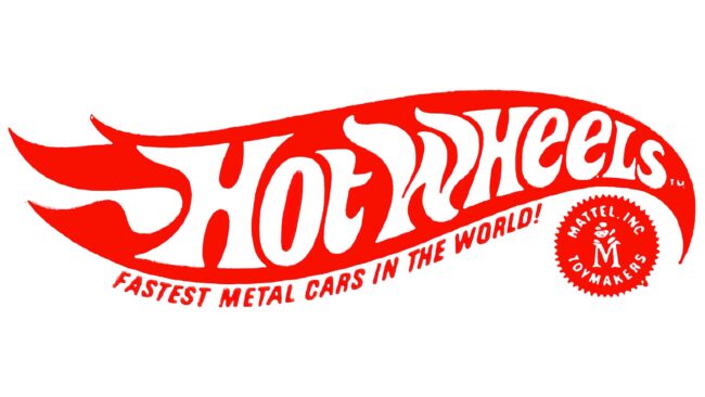 Hot Wheels Logo 1969-1970
