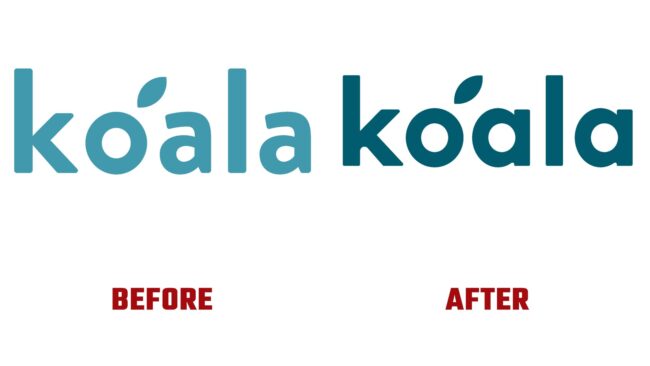 Koala Avant et Après Logo (histoire)