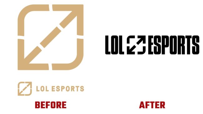LoL Esports Avant et Après Logo (histoire)