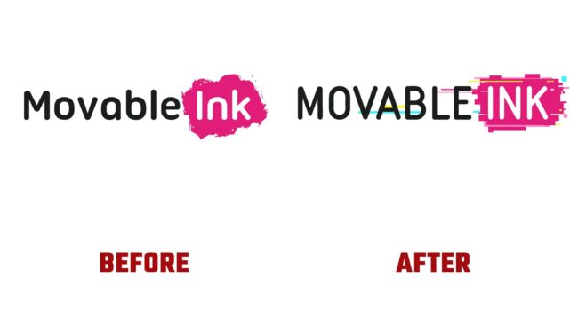 Movable Ink Avant et Apres Logo (histoire)