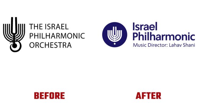 Philharmonic Orchestra Avant et Apres Logo (histoire)