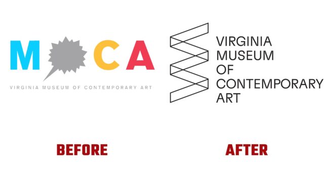 Virginia Museum of Contemporary Art Avant et Après Logo (histoire)