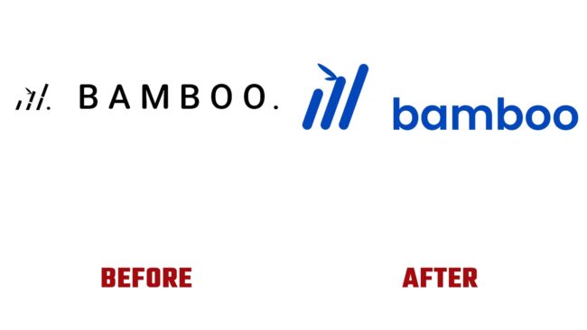 Bamboo Avant et Après Logo (histoire)
