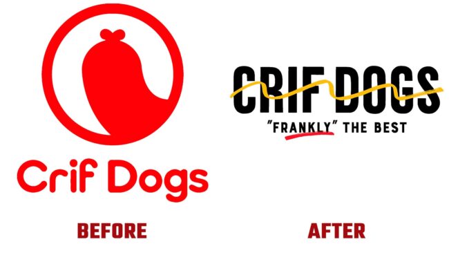 Crif Dogs Avant et Apres Logo (histoire)