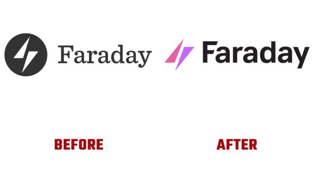 Faraday Avant et Apres Logo (histoire)