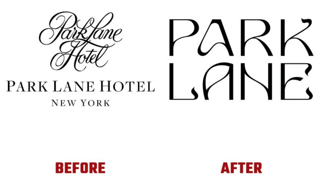 Park Lane Avant et Apres Logo (histoire)