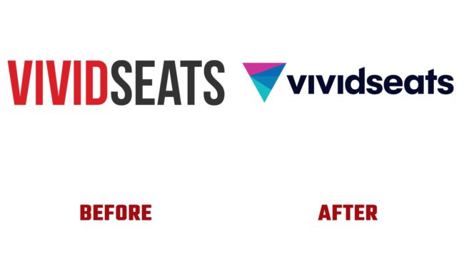 Vivid Seats Avant et Apres Logo (histoire)