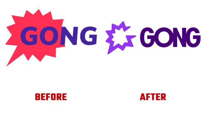 Gong Avant et Apres Logo (histoire)