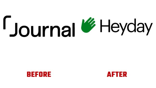 Heyday Avant et Apres Logo (histoire)