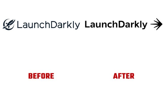 LaunchDarkly Avant et Apres Logo (histoire)