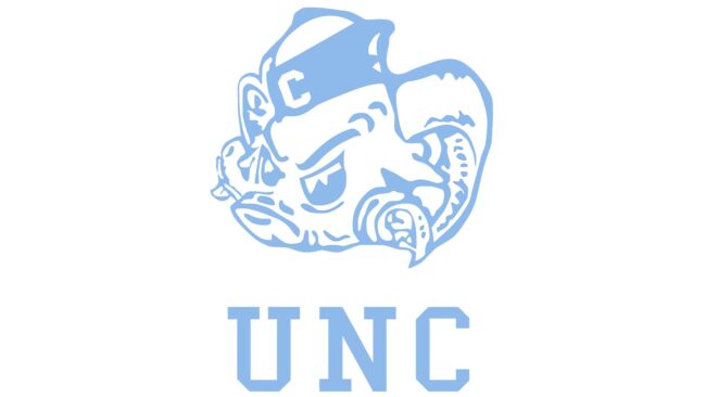 North Carolina Tar Heels Logo 1968-1982