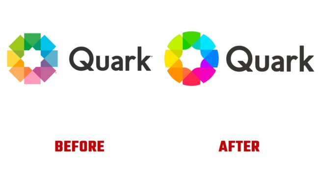 Quark Avant et Apres Logo (histoire)