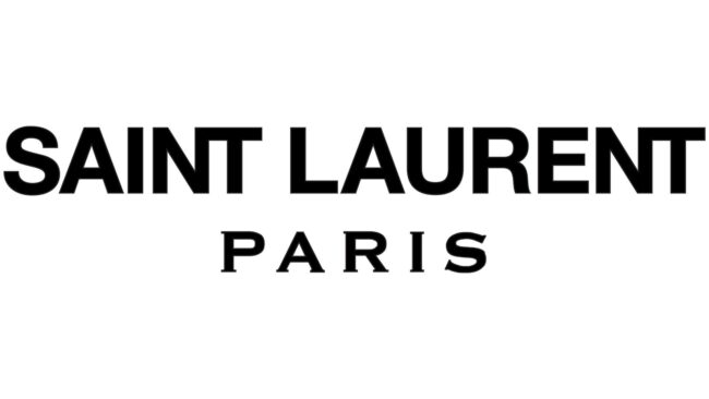Saint Laurent Logo 2012-present