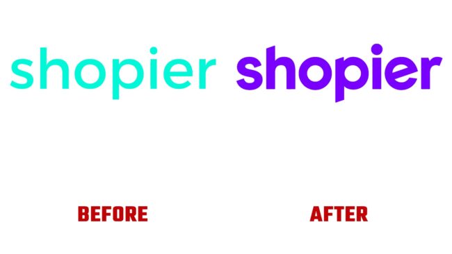 Shopier Avant et Apres Logo (histoire)