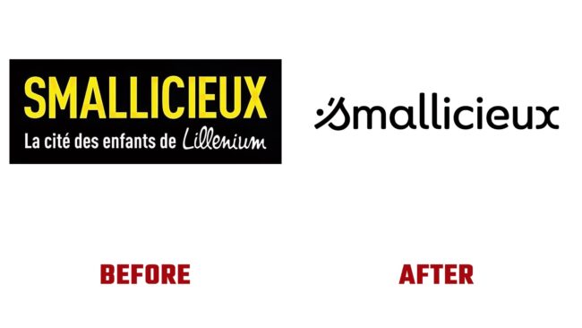Smallicieux Avant et Apres Logo (histoire)