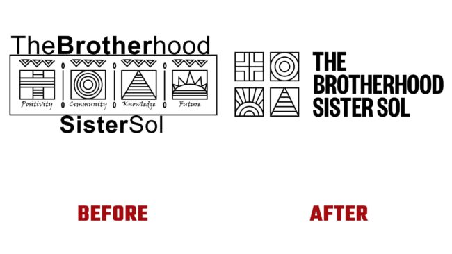 The Brotherhood Sister Sol Avant et Apres Logo