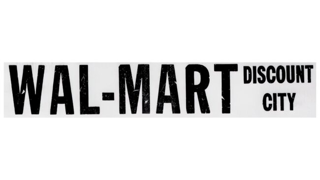 Wal-Mart Discount City Logo 1965-1967
